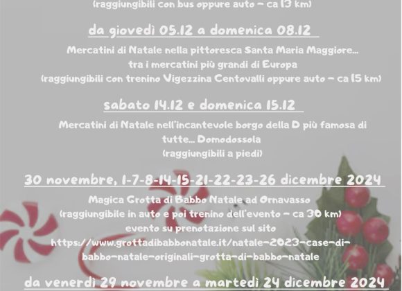 Eventi Natalizi imperdibili